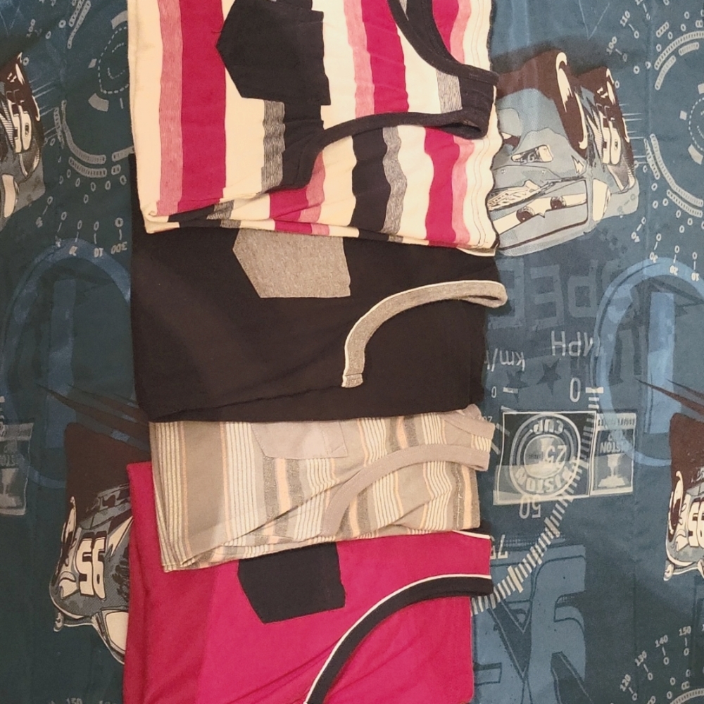 4 Boys Colored/Striped Tank Tops